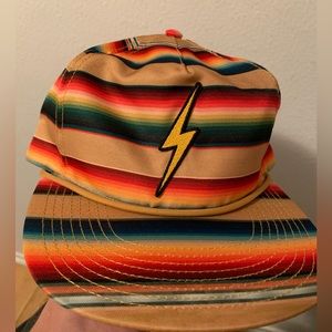 AVIATOR NATION SERAPE TULUM BOLT PATTERN HAT OS
